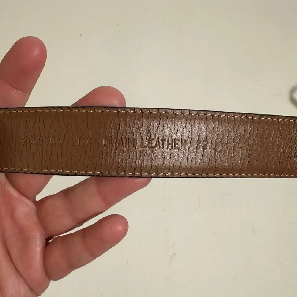 PGA Tour Top Grain Leather Belt